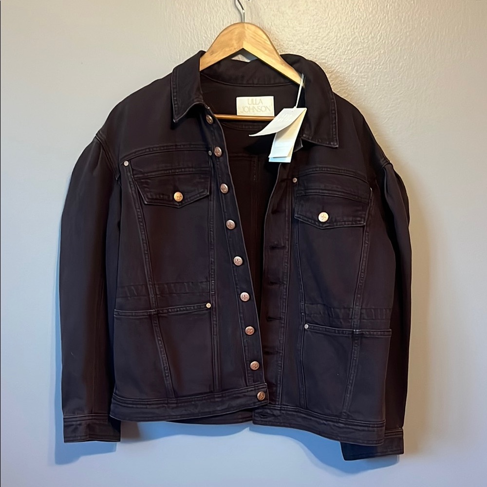 Ulla Johnson Dark Denim Jacket